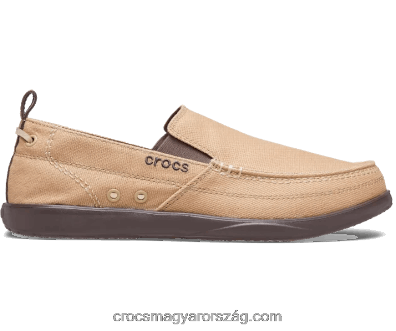 férfiak walu bebújós Crocs khaki/espresso 00XTV1313