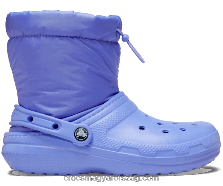 nők klasszikus bélelt neo puff csizma Crocs digitális ibolya 00XTV195