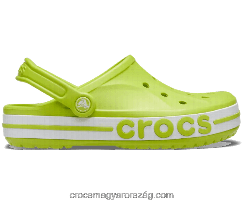 nők bayaband klumpa Crocs lime puncs/fehér 00XTV188