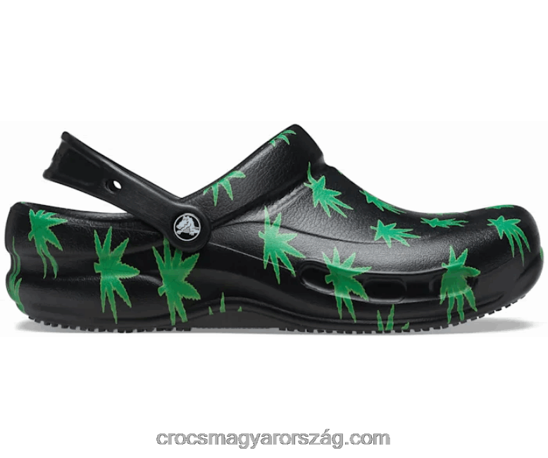 nők bisztró grafikus klumpa Crocs fekete/zöld 00XTV201