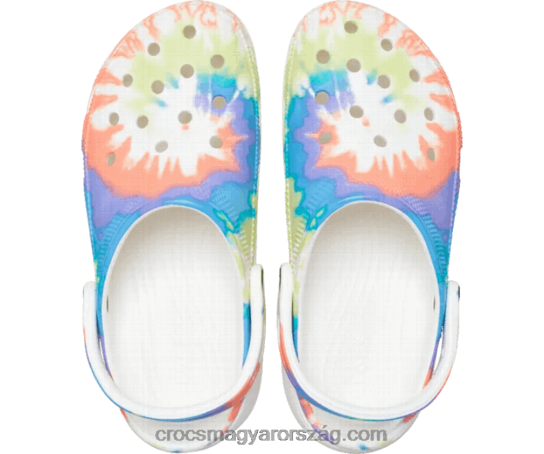 nők klasszikus platform nyakkendős grafikus klumpa Crocs00XTV596