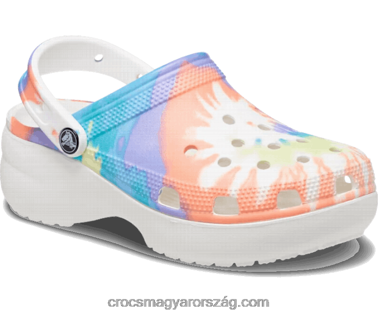 nők klasszikus platform nyakkendős grafikus klumpa Crocs00XTV596