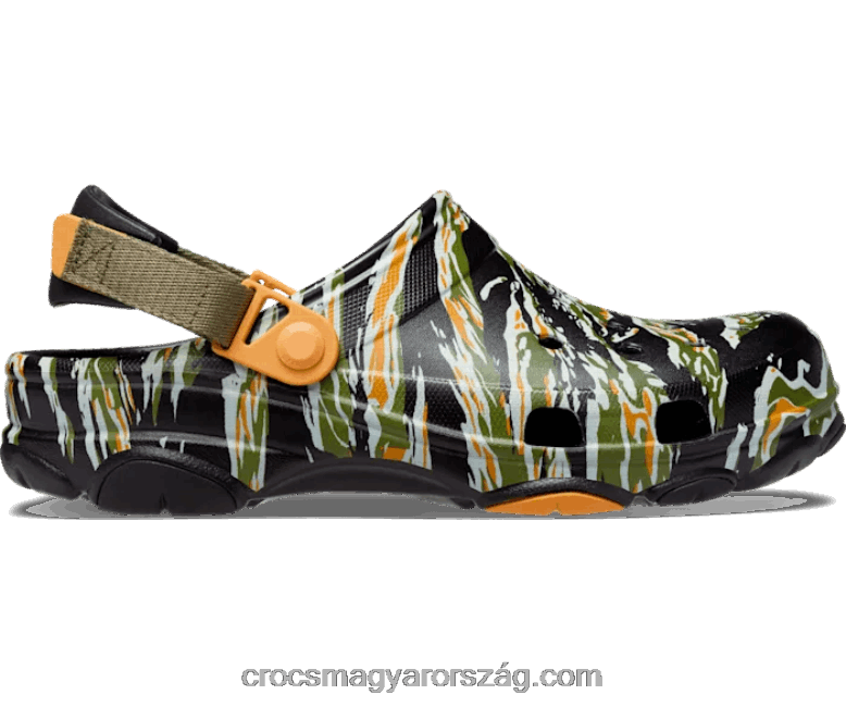 nők terepjáró cammo klumpa Crocs fekete/multi 00XTV93