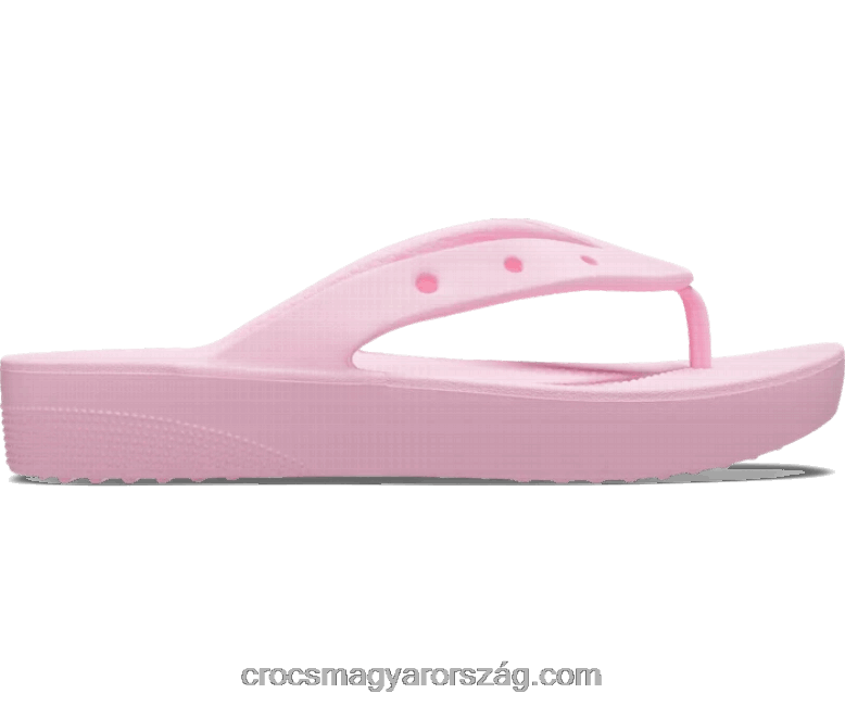 nők klasszikus platformflip Crocs flamingó 00XTV516
