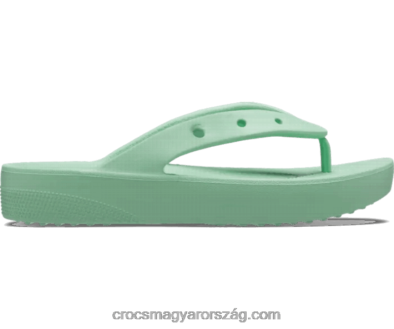 nők klasszikus platformflip Crocs jáde kő 00XTV514