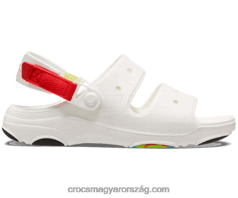 nők terepszandál Crocs fehér/multi 00XTV521
