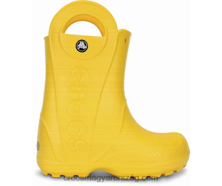 gyerekek kezelje eső csizma Crocs sárga 00XTV1440