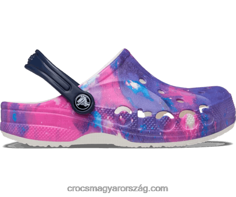 gyerekek baya nyomtatott klumpa Crocs fehér/multi 00XTV1575
