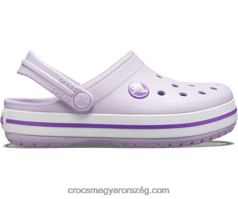gyerekek crocband klumpa Crocs levendula/neonlila 00XTV1546