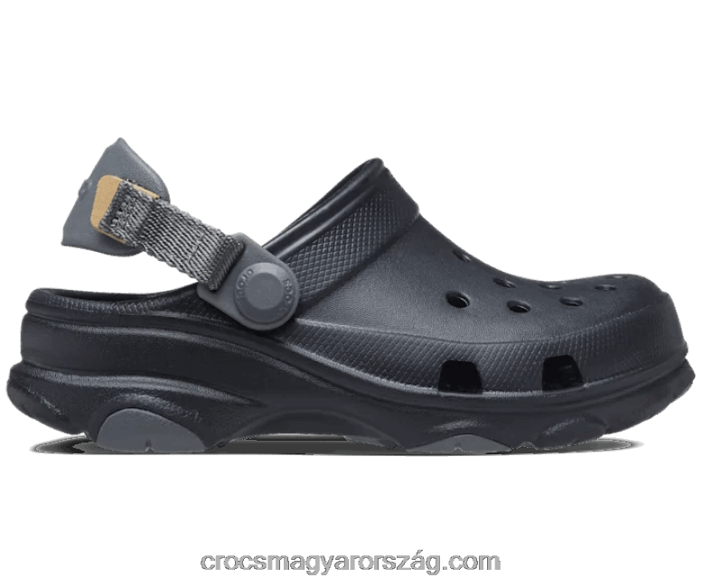 gyerekek tereppapucs Crocs fekete 00XTV1519