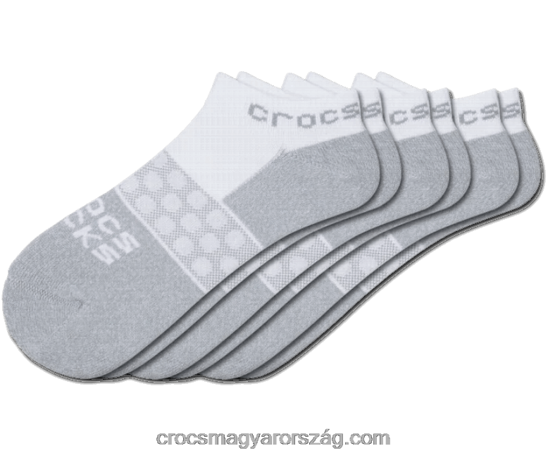 zokni felnőtt alacsony szilárd mag 3 csomag Crocs fehér 00XTV1230