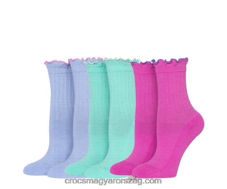 zokni fodros boka 3 db Crocs holdkocsonya/multi 00XTV1209