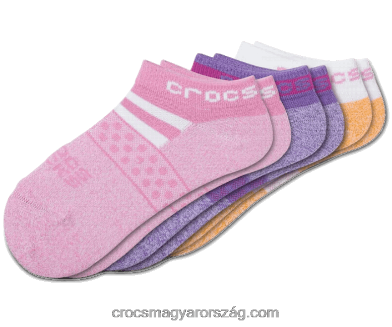 gyerekek zokni alacsony szív 3 db Crocs több 00XTV1457