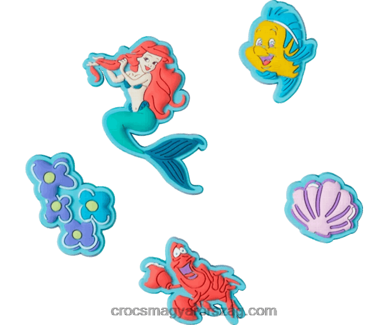 Disney kis sellő vera bradley hercegnő ariel 5 csomag Crocs00XTV970