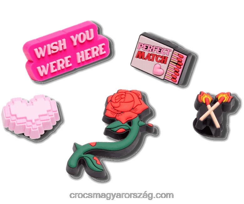 Valentin lányos 5 csomag Crocs00XTV1008