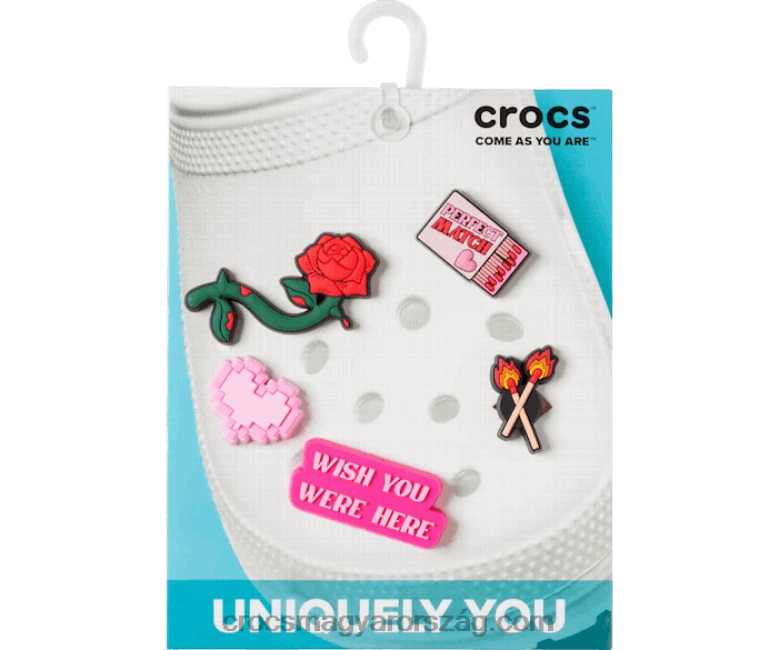 Valentin lányos 5 csomag Crocs00XTV1008