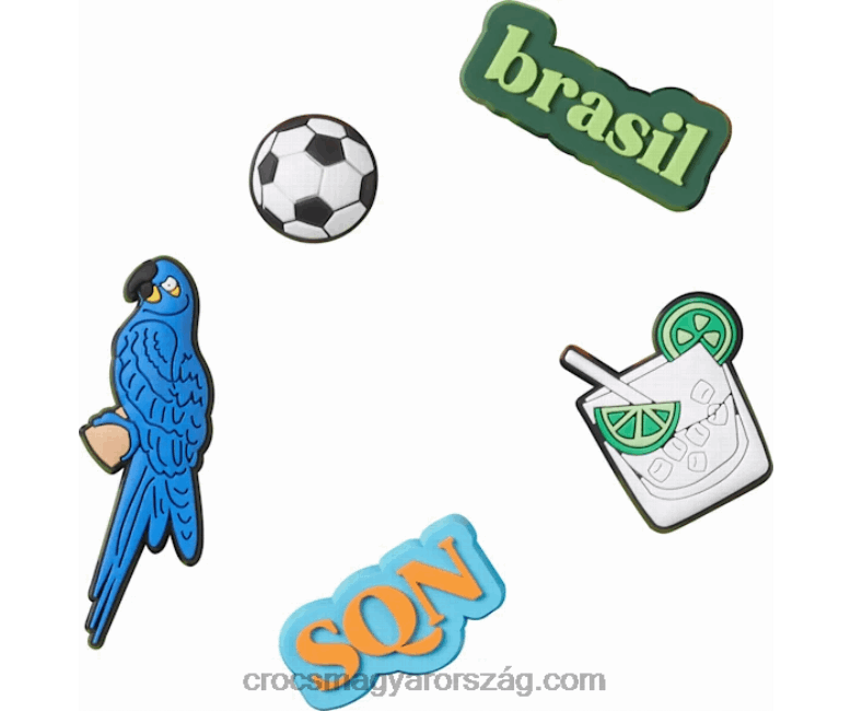 brazil Wanderlust kollekció 5 db Crocs00XTV1172