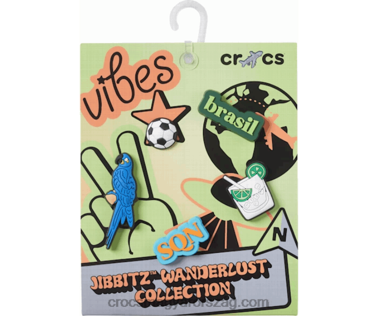 brazil Wanderlust kollekció 5 db Crocs00XTV1172