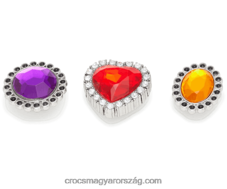 drágakő és gyémánt fürt 3 csomag Crocs00XTV878