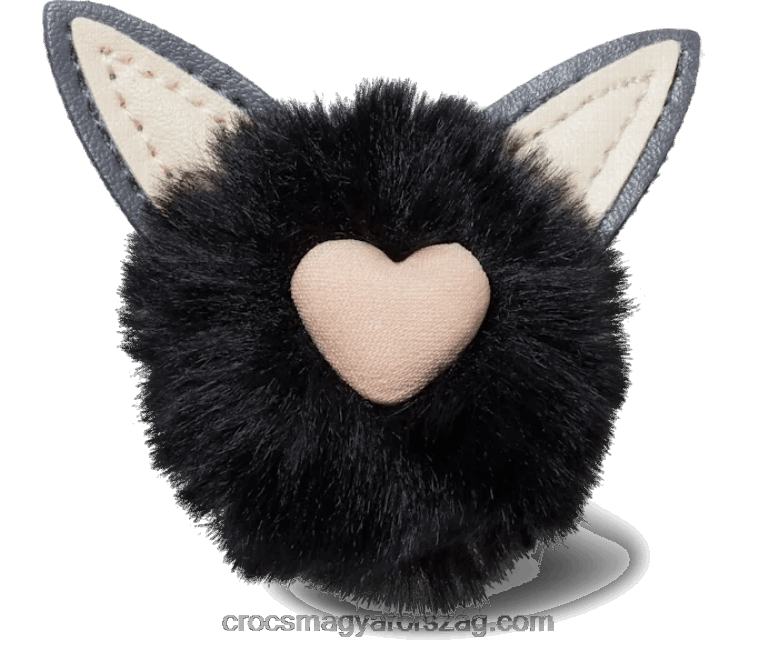 fekete puff golyó macska Crocs00XTV827