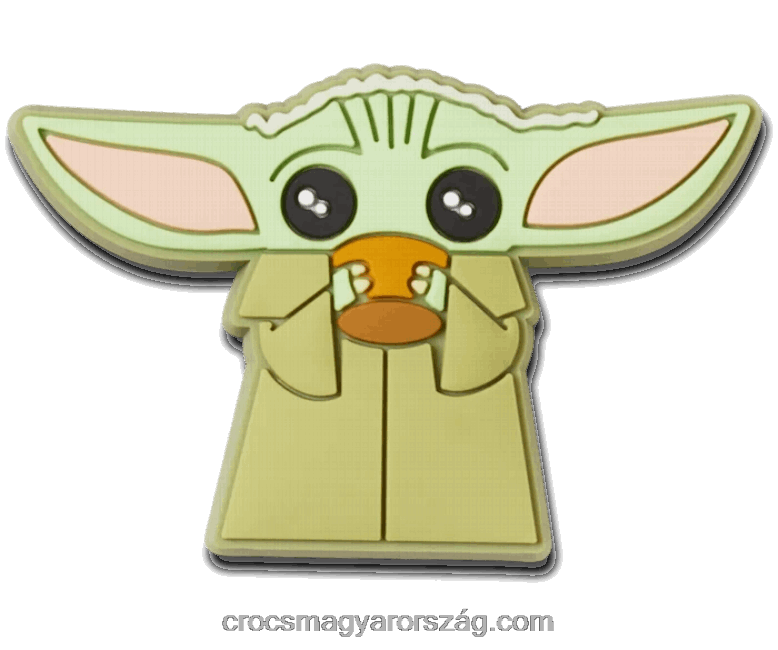 grogu csészével Crocs00XTV889