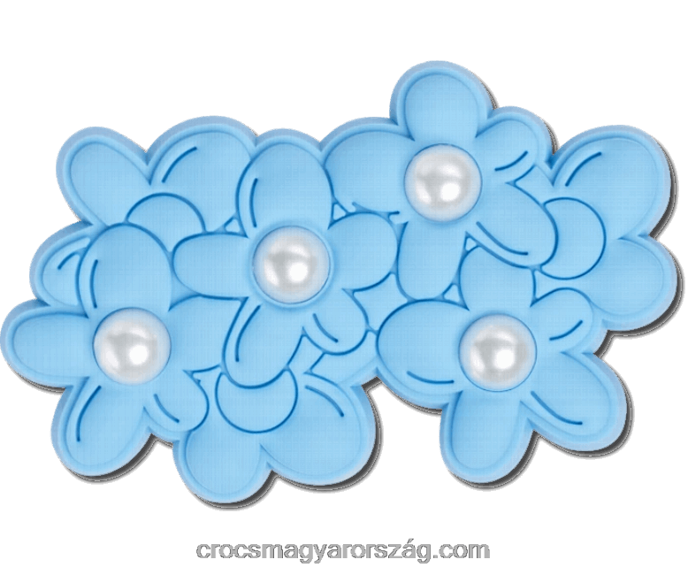 kék virágcsokor Crocs00XTV738