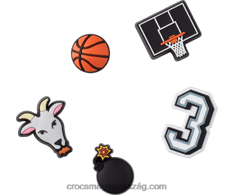 kosárlabda csillag 5 csomag Crocs00XTV1014