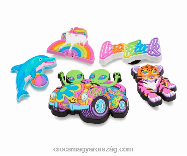 lisa Frank 5 csomag Crocs00XTV971