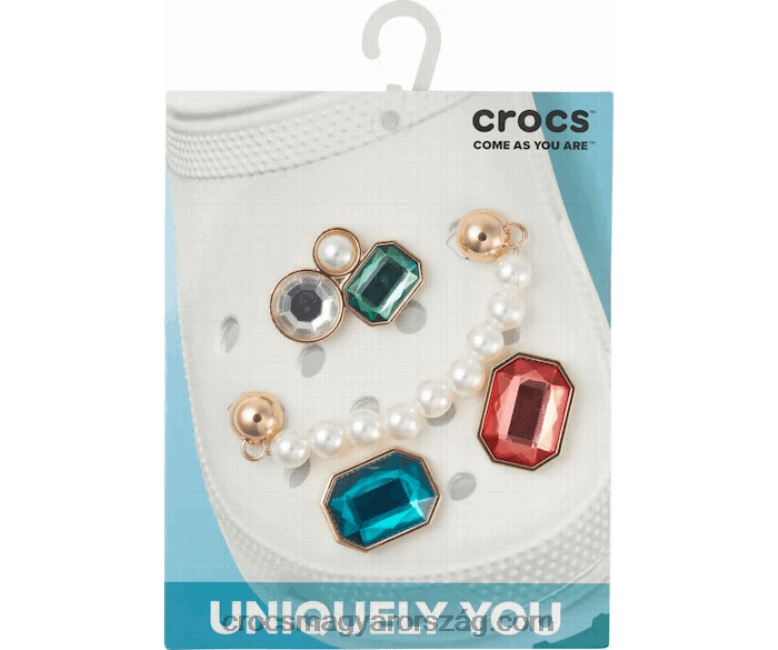 mély színű drágakő 5 db Crocs00XTV1004