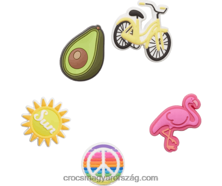 napsütéses napok 5 db-os csomag Crocs00XTV1184