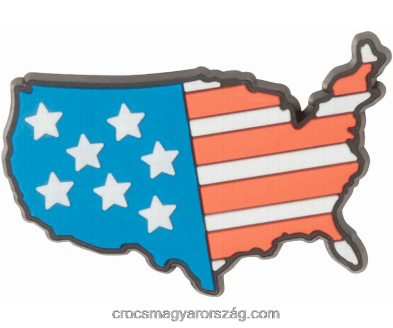usa zászló térkép Crocs00XTV1166
