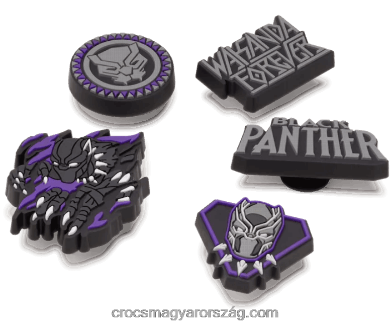 wakanda forever 5pk Crocs00XTV804